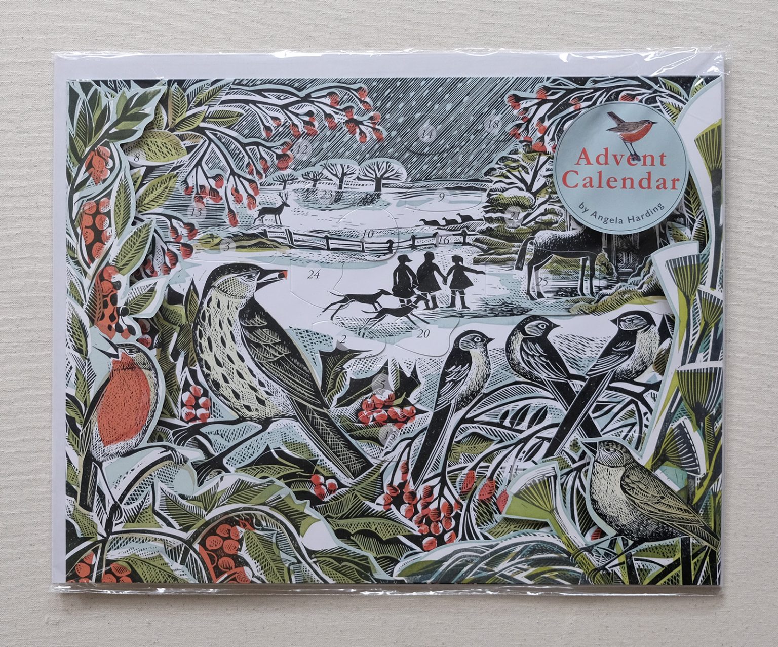 Holly Hedge advent calendar Picture UK